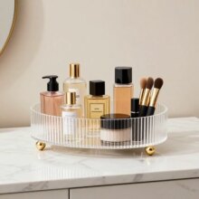 استند نظم دهنده لوازم آرایش و دکوری هپی بیضی سایز بزرگ